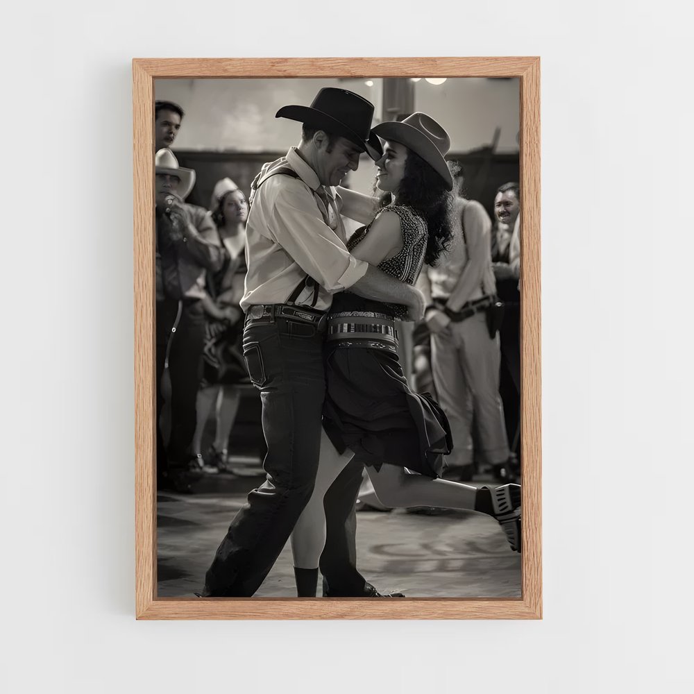 Poster Country de dance – affiche Danse (vue 4)
